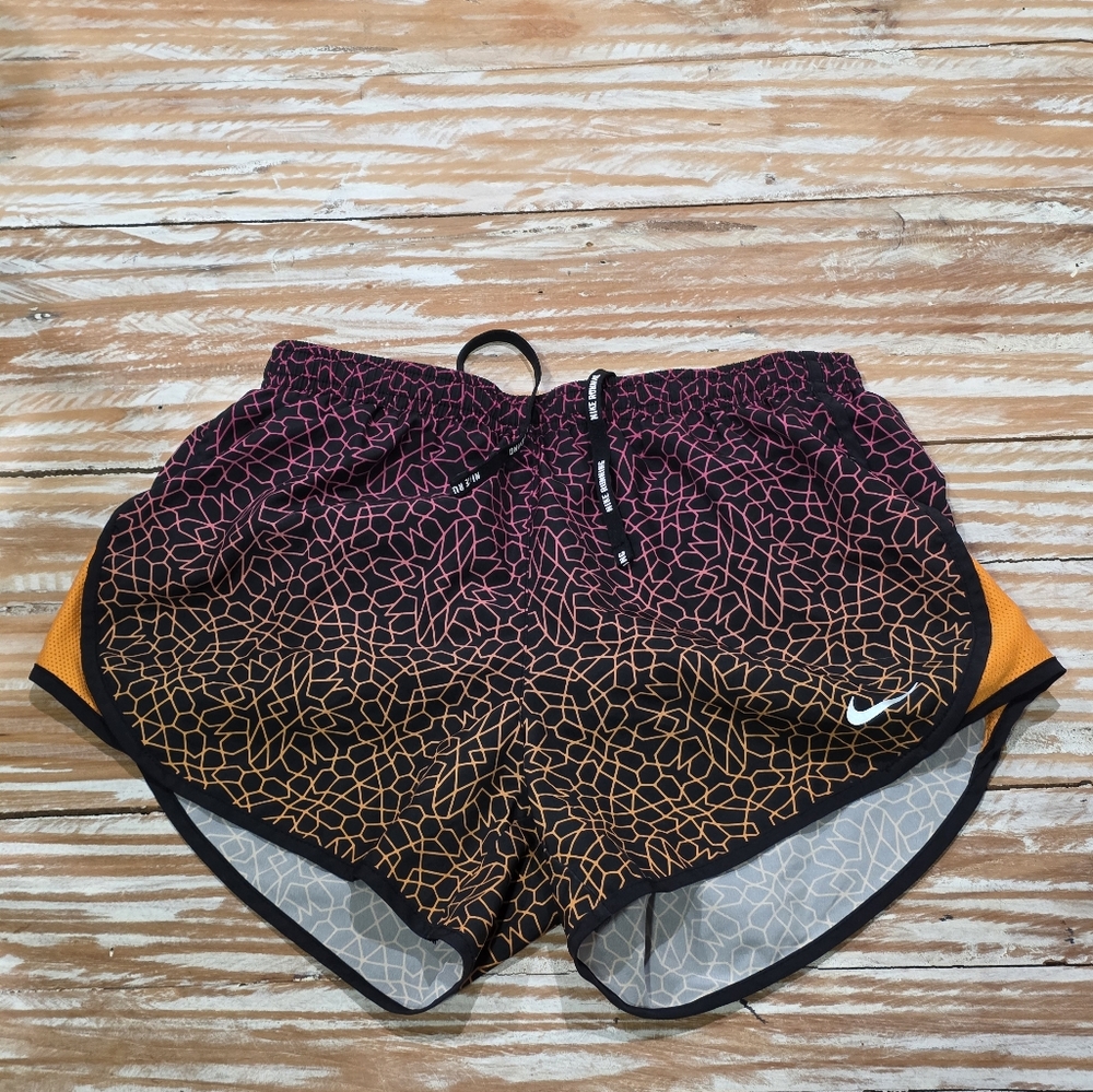 Nike Dri‎ FIT Starglass Mod Tempo Printed Running Shorts XS